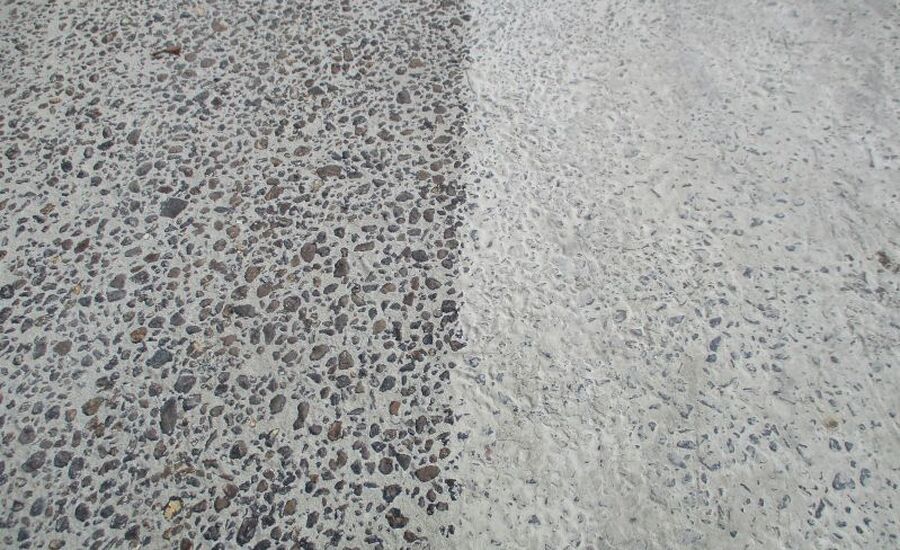 岩国公園 ショットブラスト2